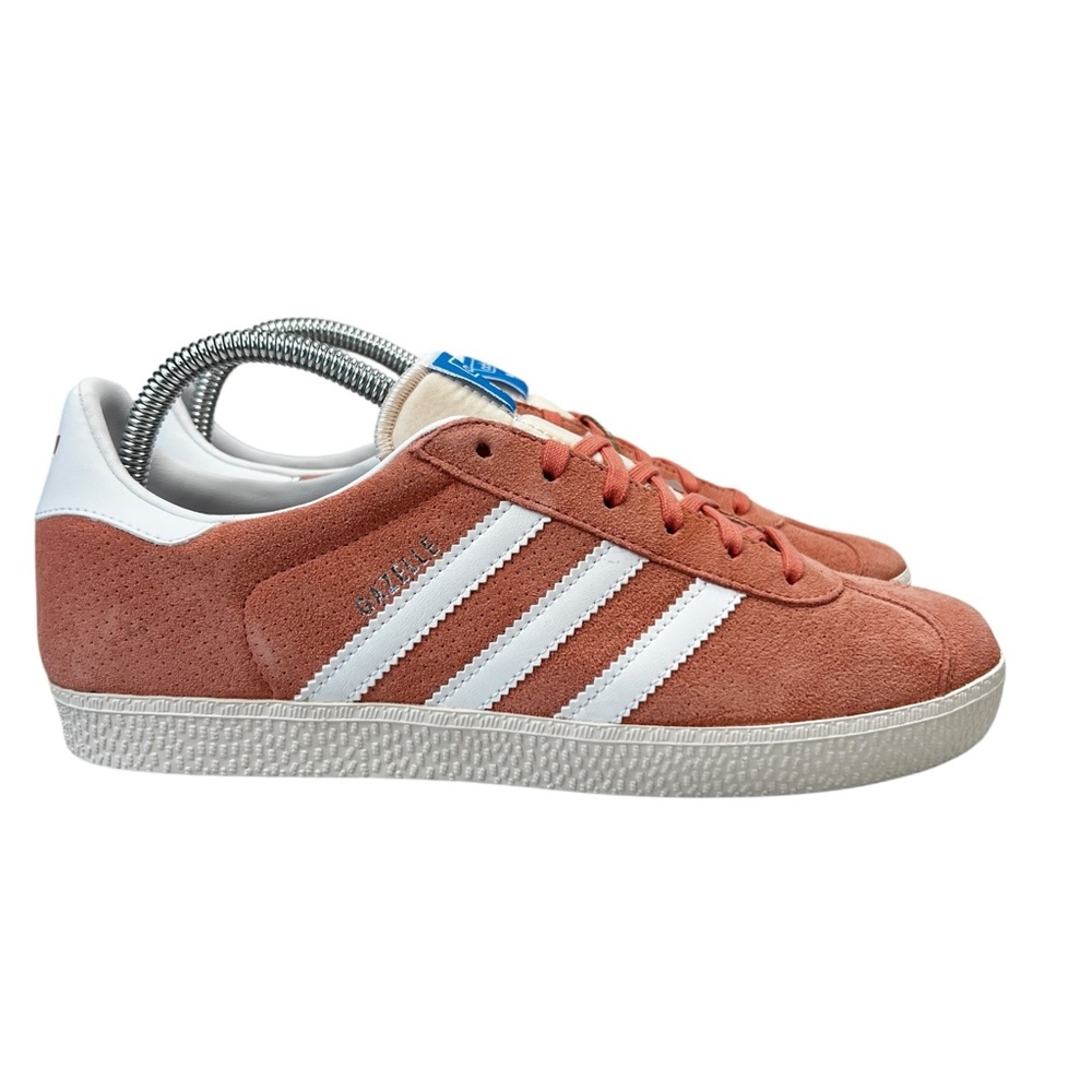 Adidas Originals Gazelle J Wonder Clay White Shoes IG1699 Girl's Sizes 3.5 - 7
